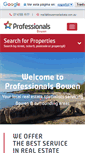 Mobile Screenshot of professionalsbowen.com.au